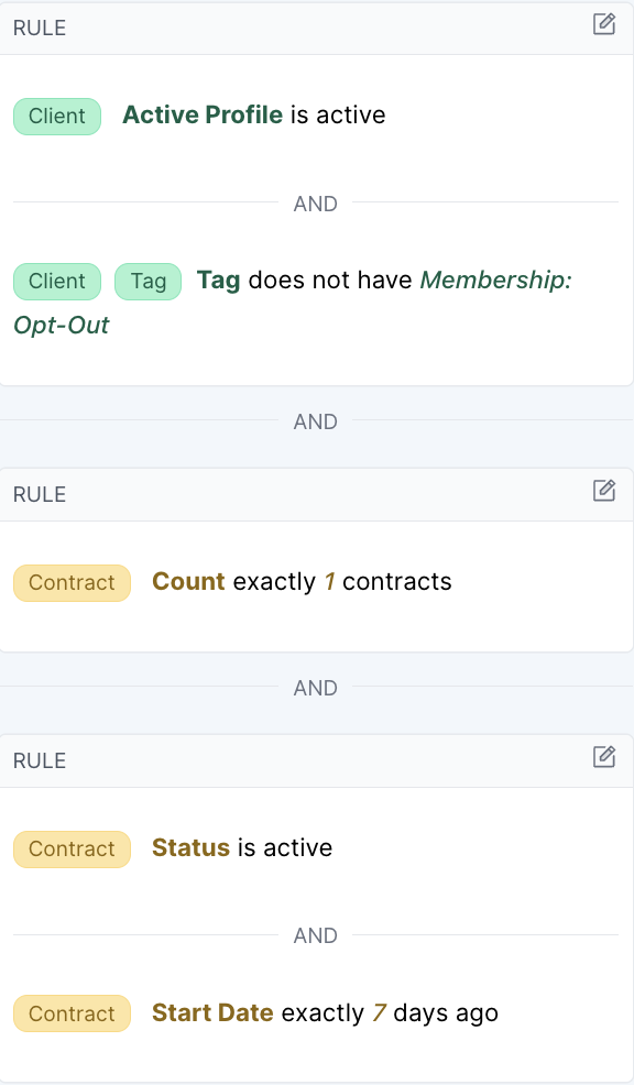 Example Membership Check-in Screen Shot