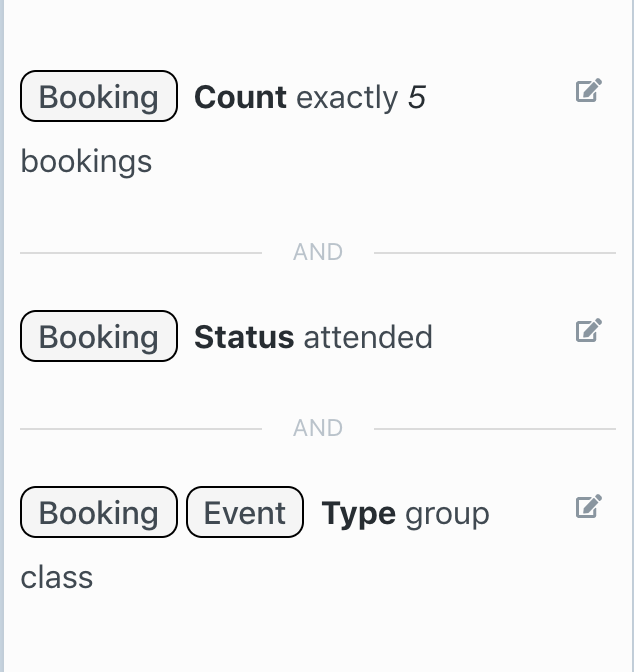 Booking Count + Booking Status + Event Type