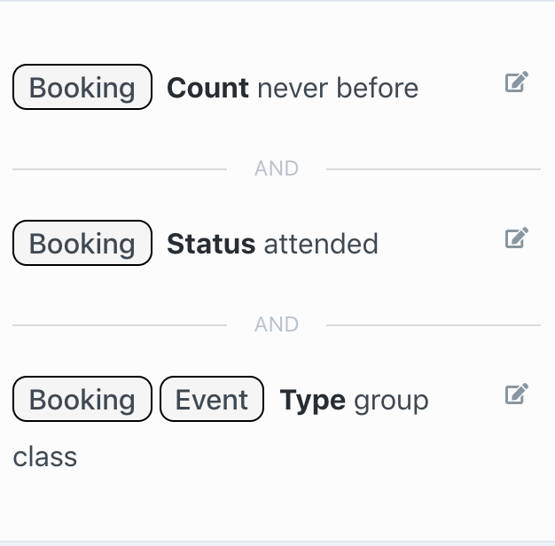 Booking Count + Booking Status + Event Type